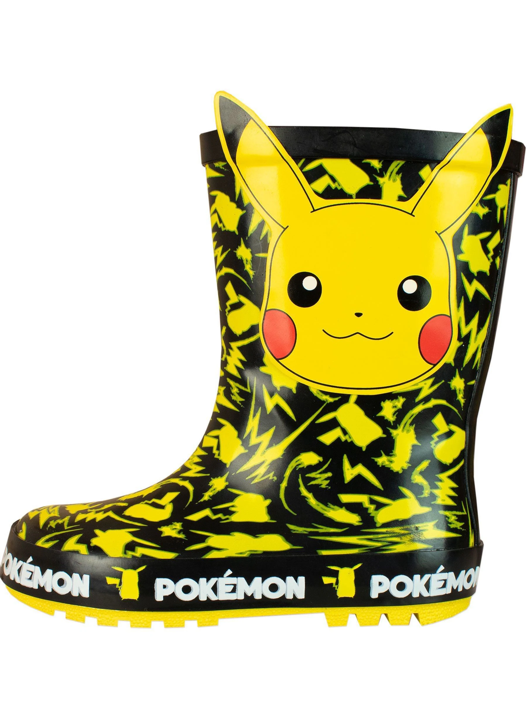 Personage regenlaarzen met Pokemon Pikachu print