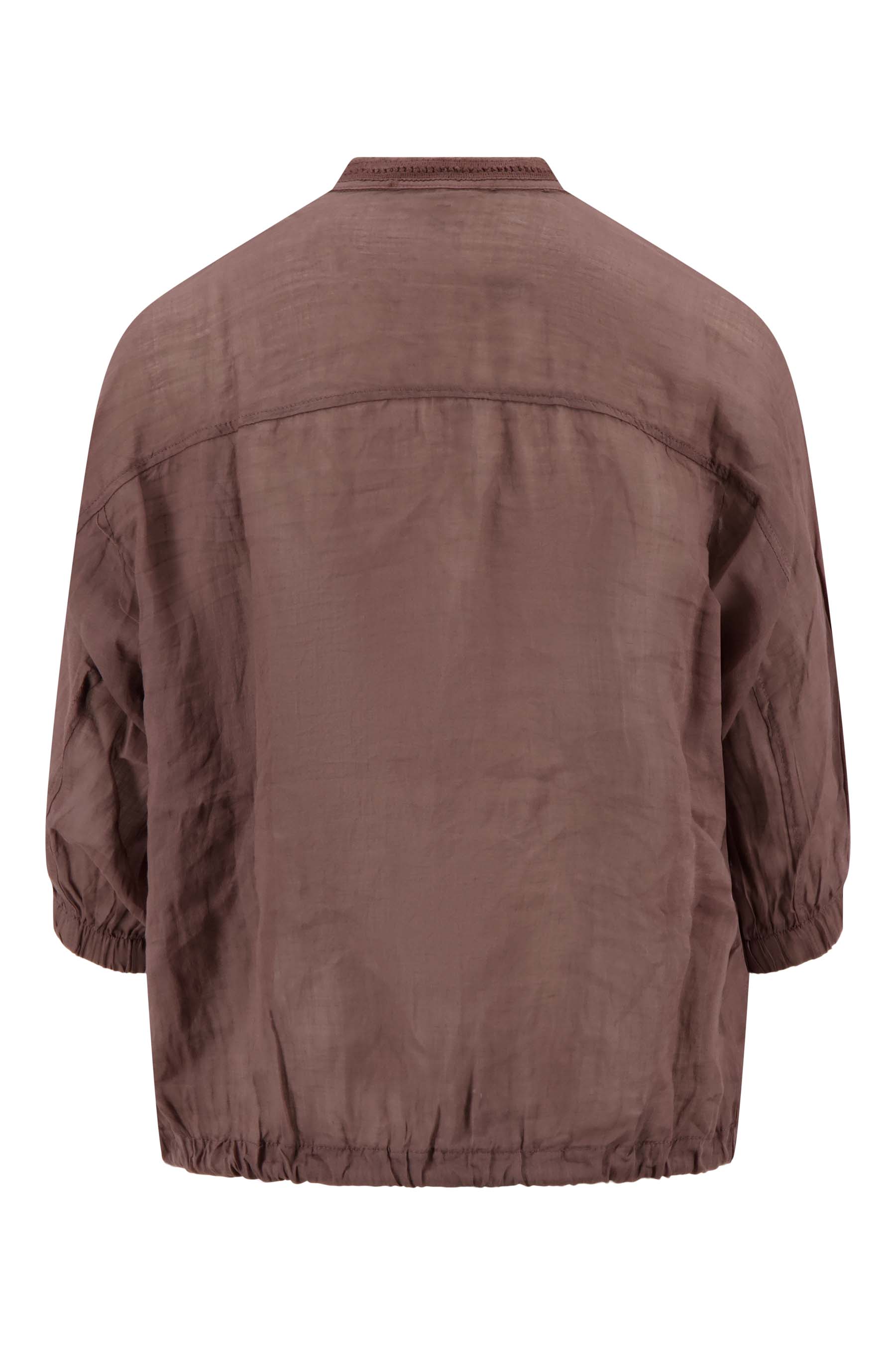 ramie ballon blouse
