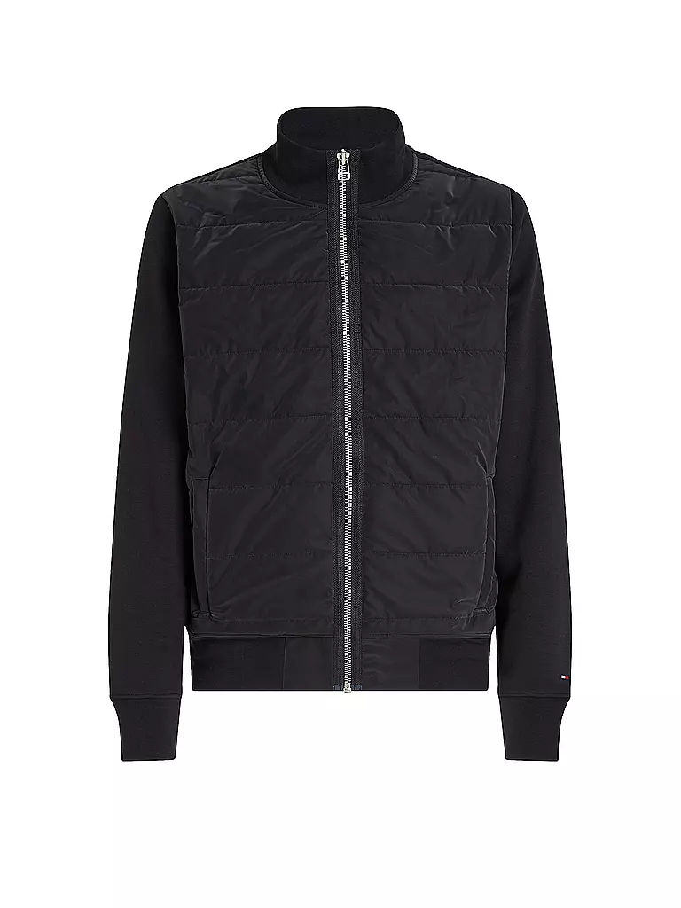 TOMMY HILFIGER Sweatjacke schwarz