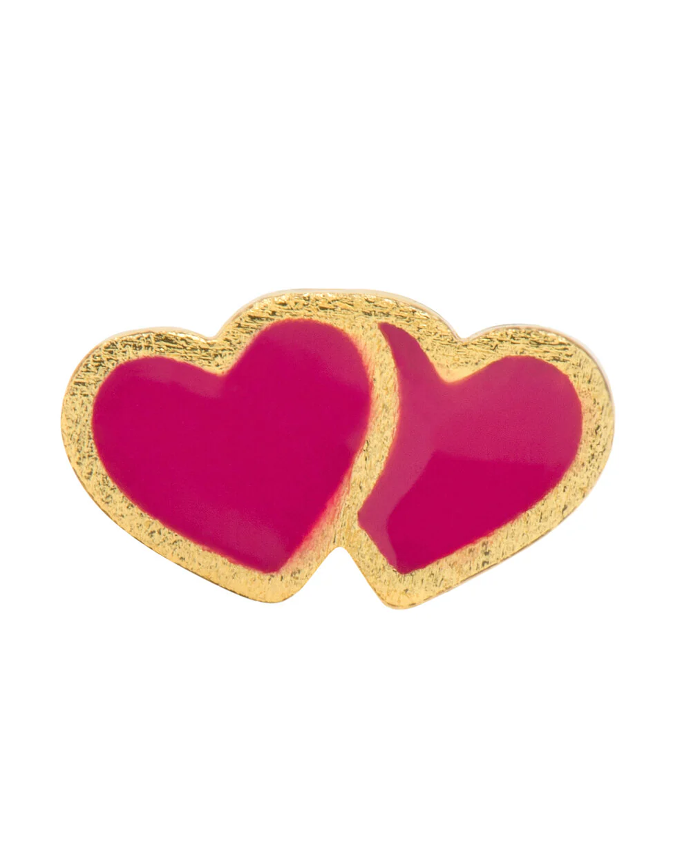 LULU Copenhagen  2Hearts ørestik - Plum