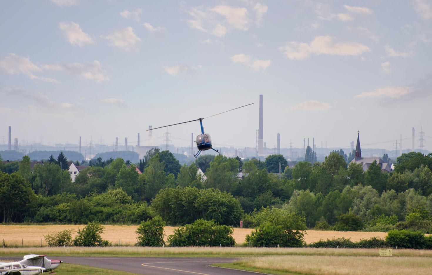 Hubschrauber Rundflug Atting Raum Straubing