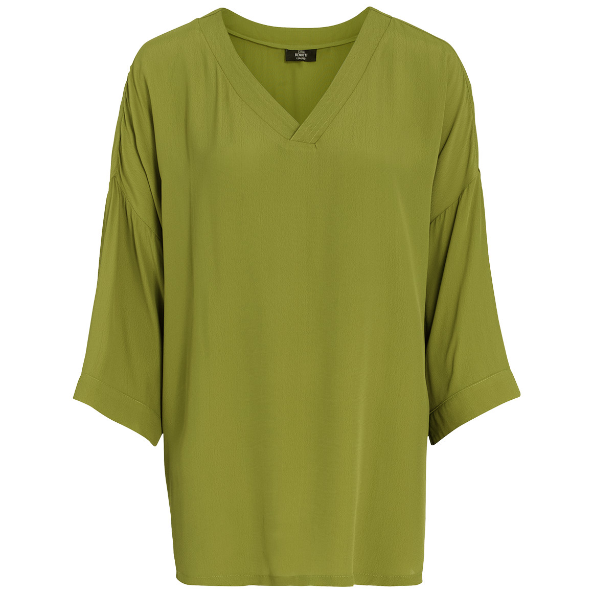 Gina Benotti Damen Bluse aus Viskose grün