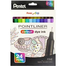 Arts Feutre POINTLINER colour dye ink, étui de 6