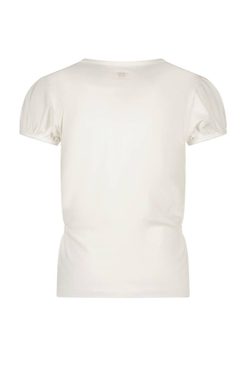 Le Chic T-shirt NOMS met printopdruk wit