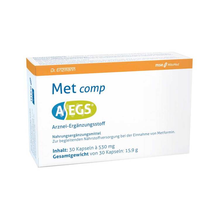 Aegs Met comp Kapseln, 30 St