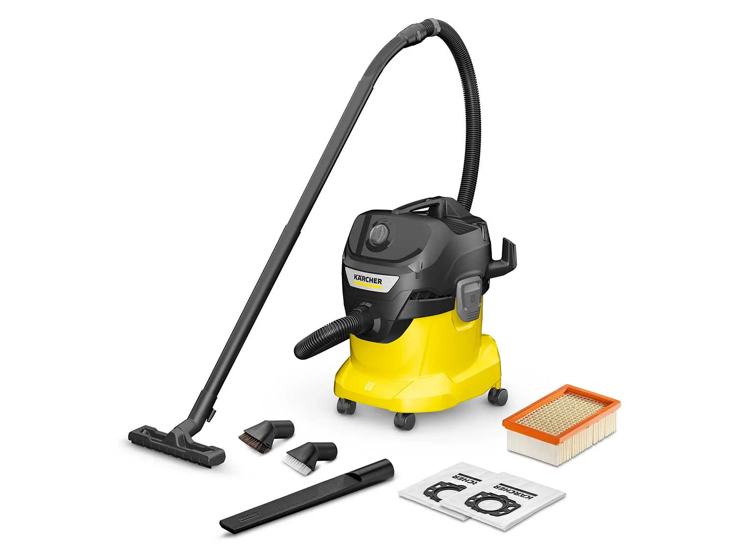 K&auml;rcher wet/dry vacuum cleaner &raquo;KWD 4&laquo;, 1000 W