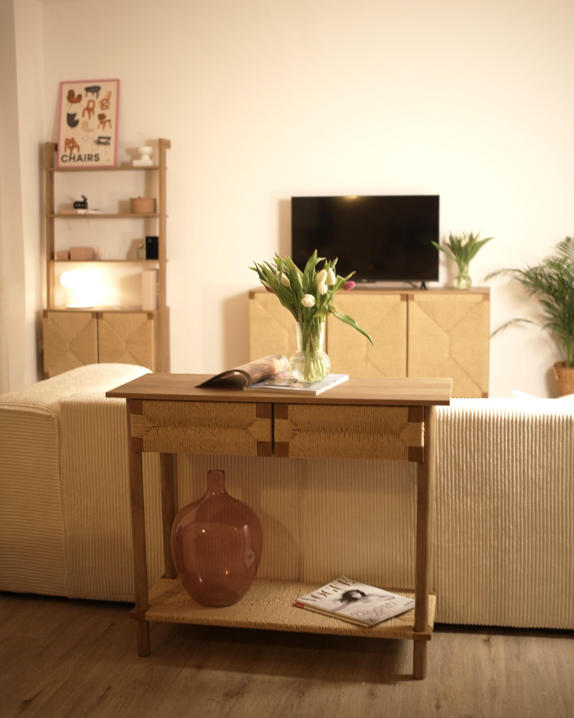 Sidetable BONDI Lichtbruin