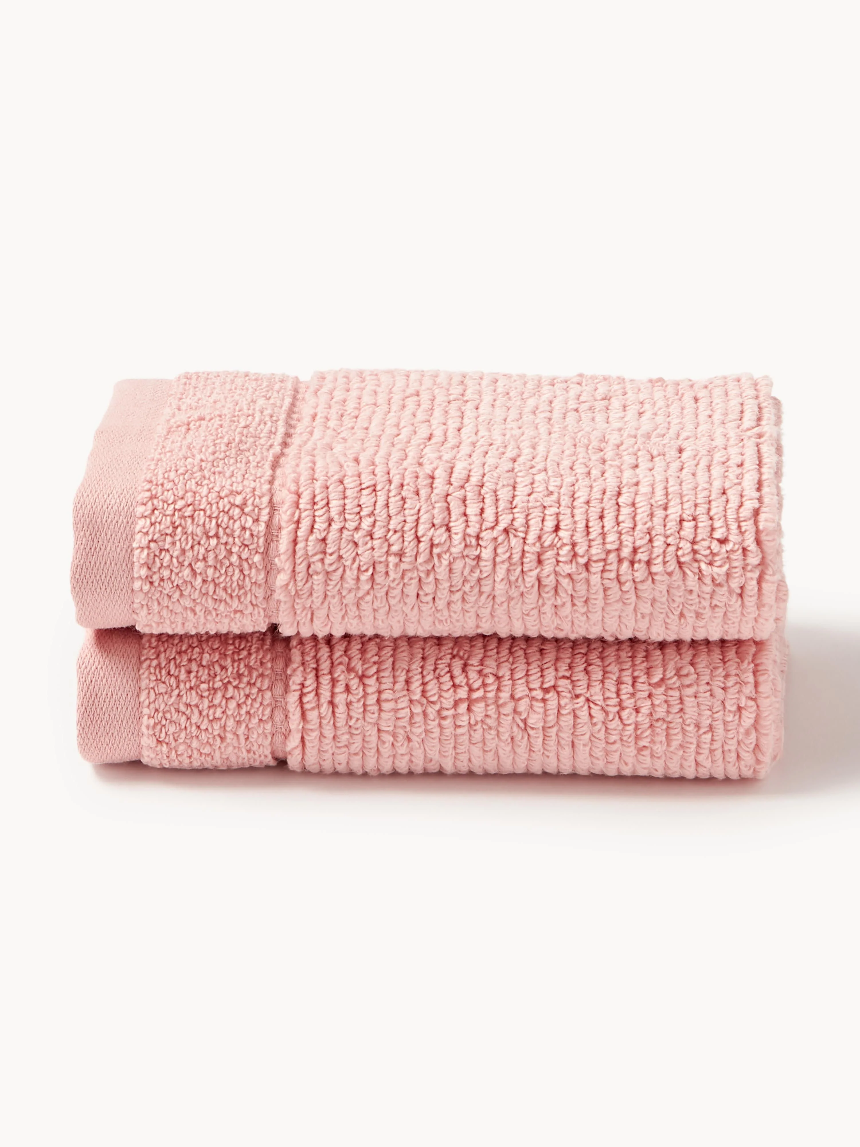 Handdoek Luxe met gestreepte rand, in verschillende formaten