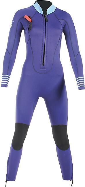 OCEAN STEP - COMBINAISON DE LONGECOTE 3/2 STEAMER DUAL ZIP FEM