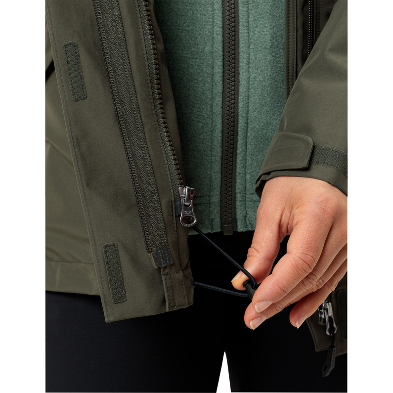 Vaude Damen Rosemoor 3in1 II Jacke
