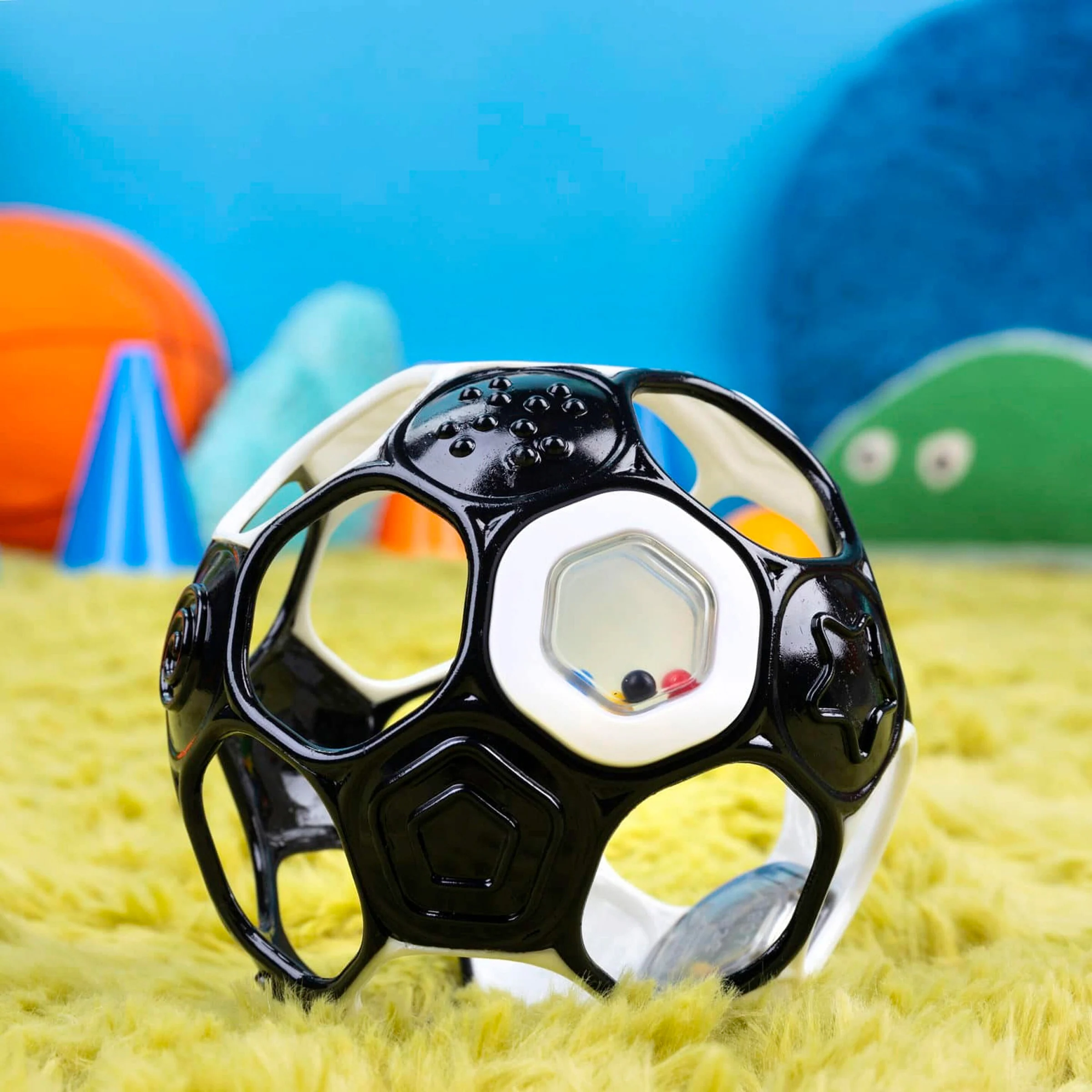 Oball Oball Soccer Fußball schwarz/weiß