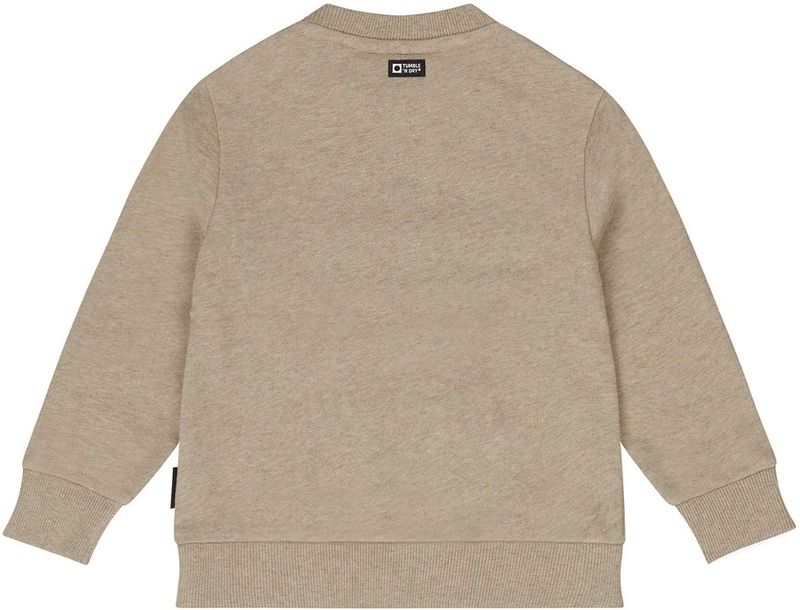 Tumble 'n Dry Lo Sweater Slope met Printopdruk Beige