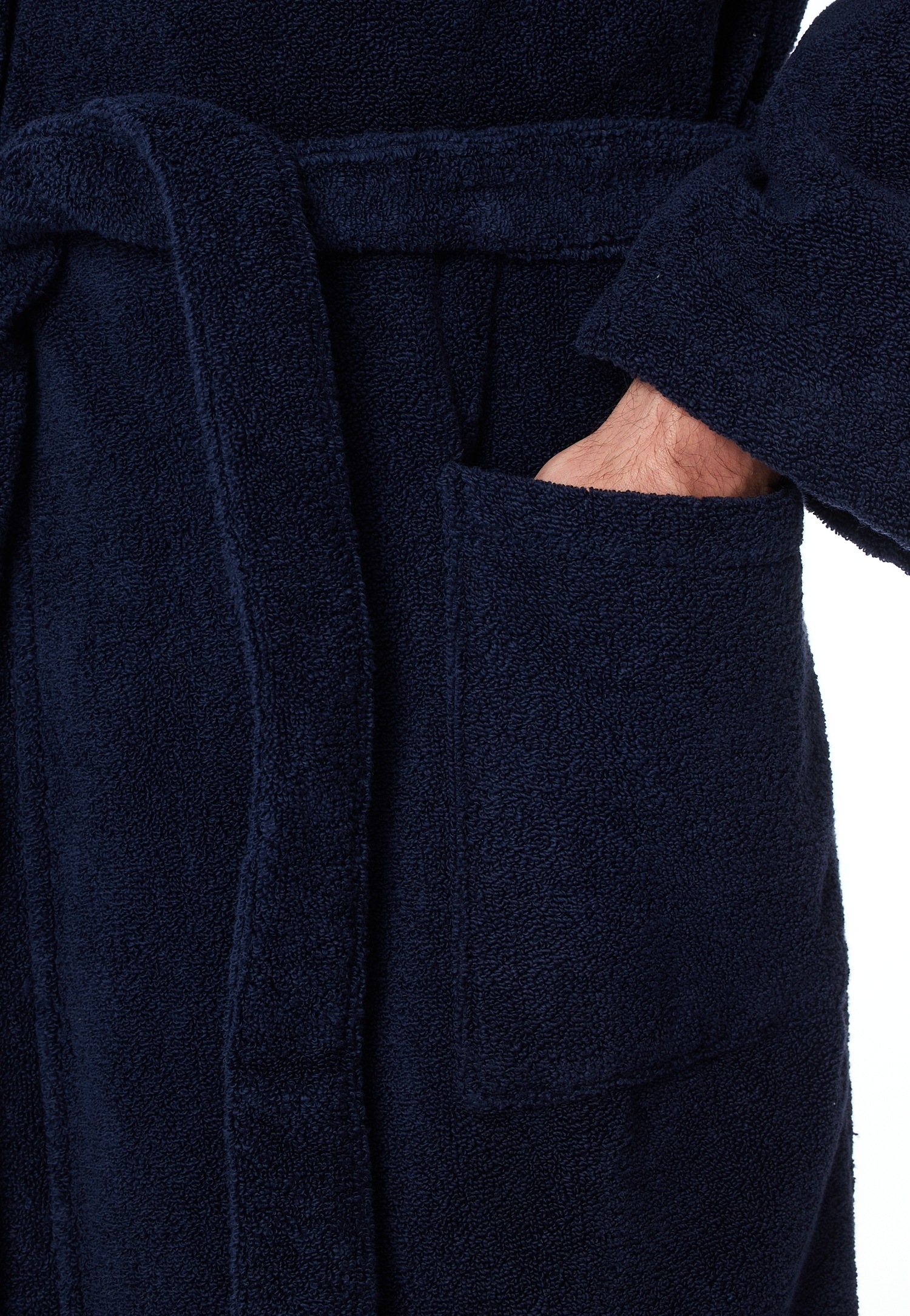 Schiesser Herrenbademantel »Essentials«, in weicher, behaglicher Frottee-Qualität