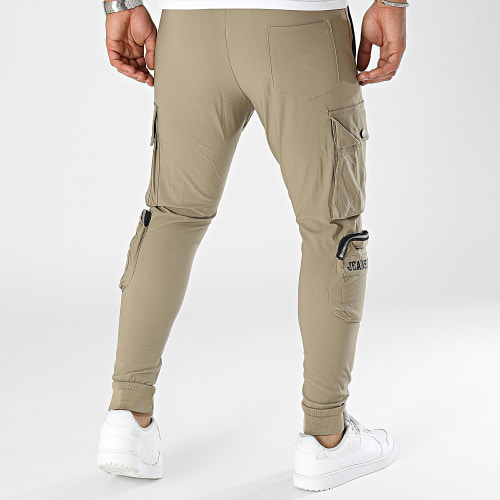 Pantalon Cargo Beige