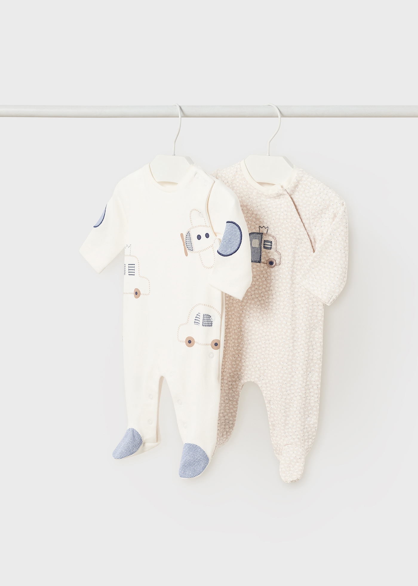 Conjunto de 2 pijamas Better Cotton para recém-nascidos