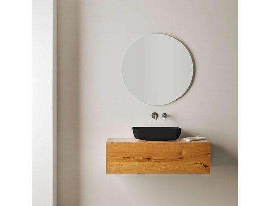 RESIGRES - Vasque à poser, rectangle l47,4*l32,4*h14,8cm, résigrès jav...