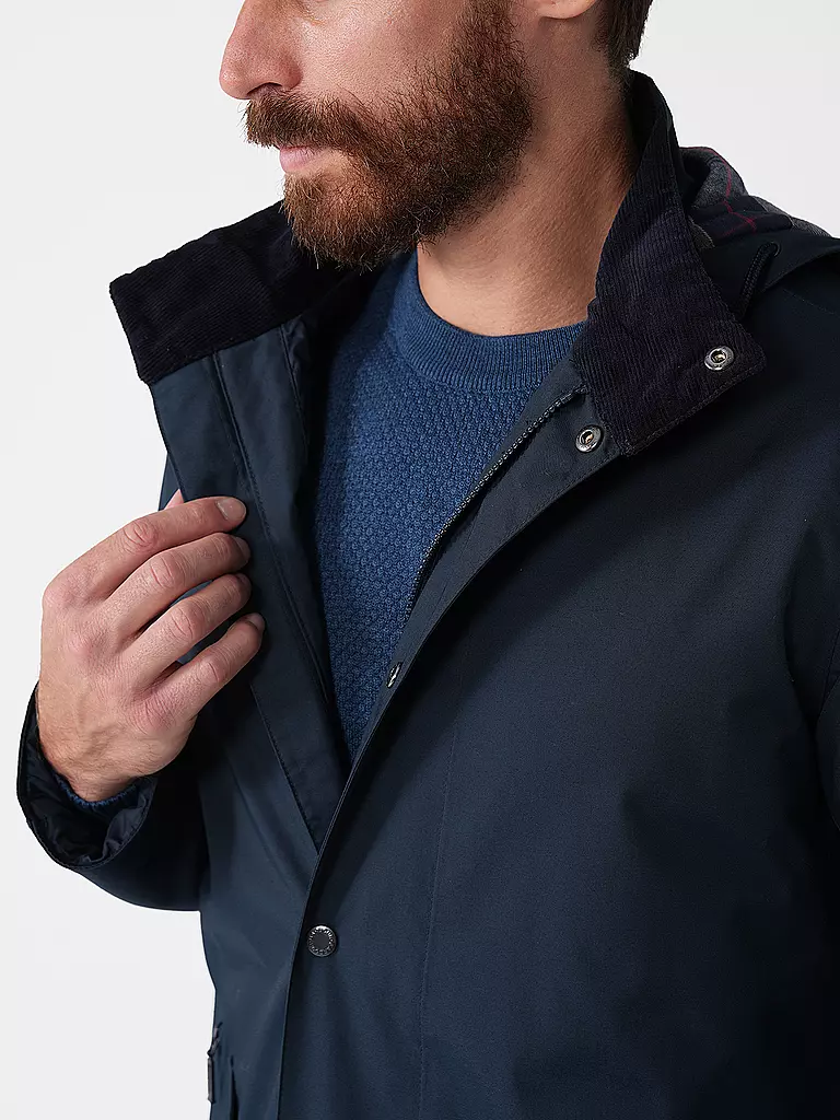 BARBOUR Parka CHELSEA dunkelblau