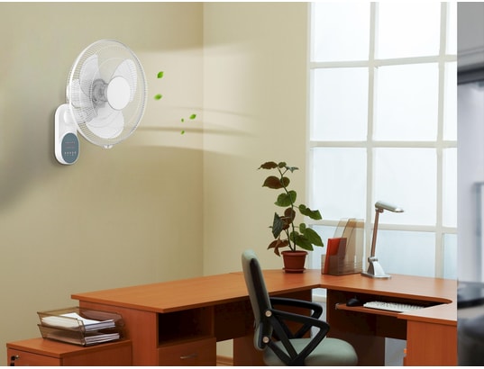 PURLINE - Ventilateur plafond Ventilateur mural avec minuterie et 3 vitesses venty wa 55