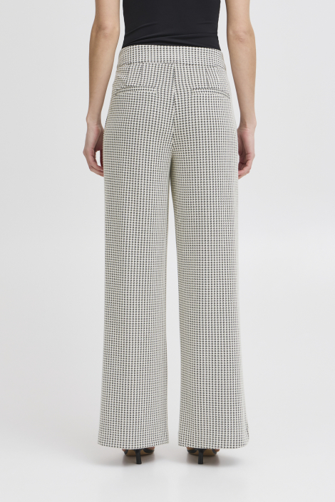 Ichi blauwe dames broek