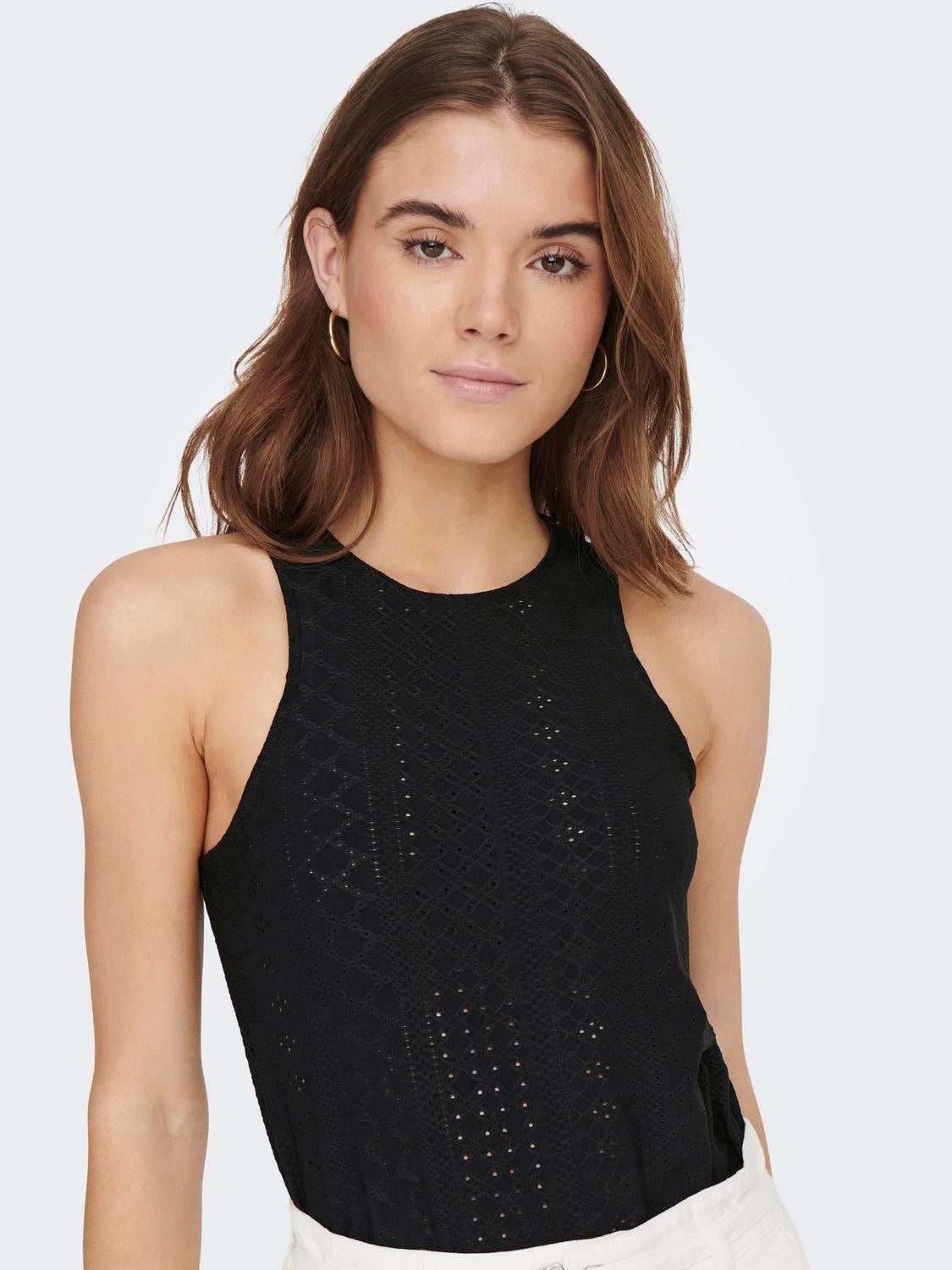 ONLSANDRA Top Black
