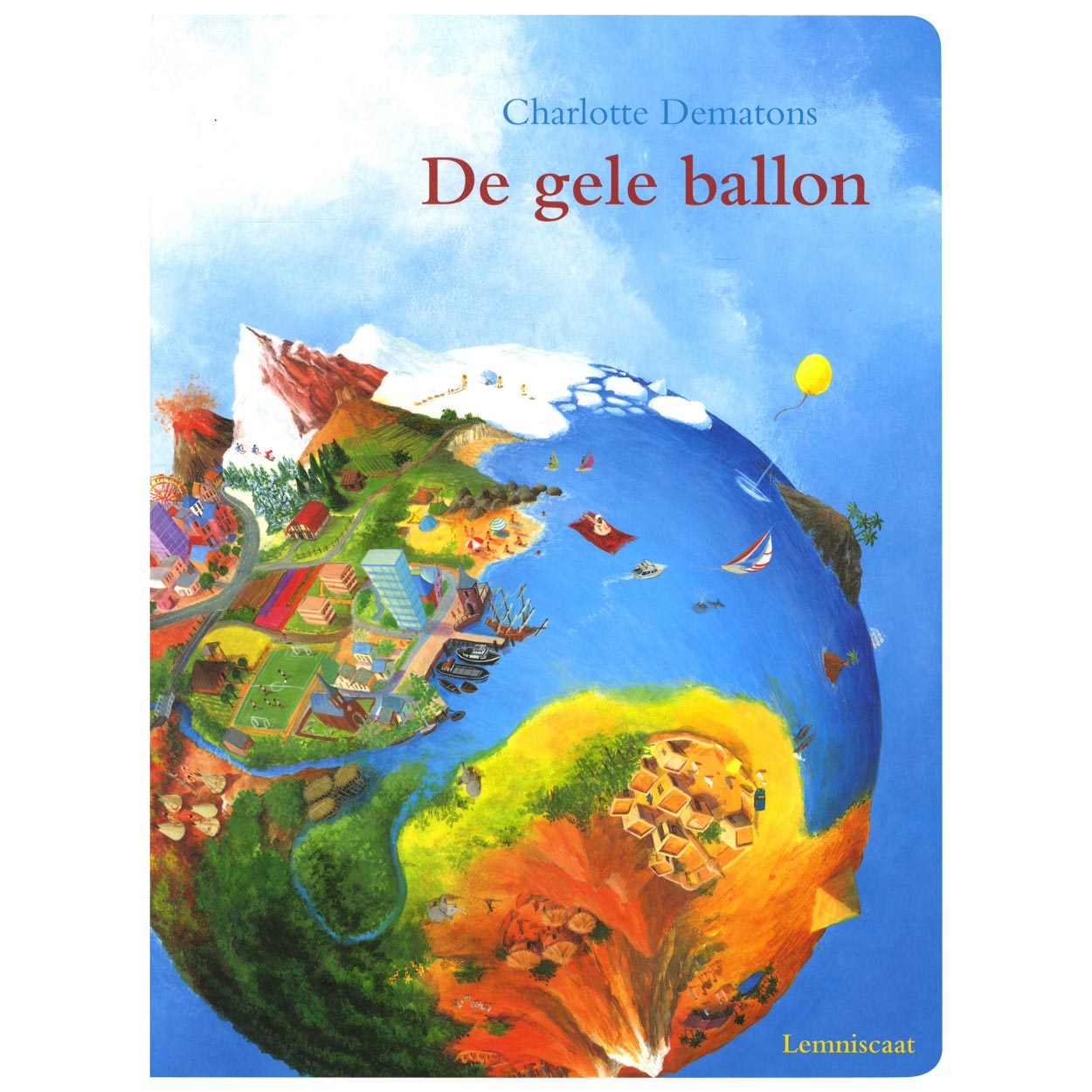 De Gele Ballon - Kartonboek