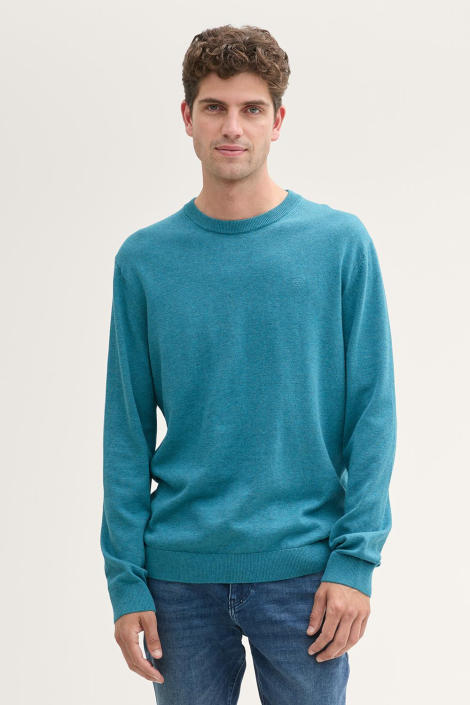 Tom Tailor blauwe heren trui