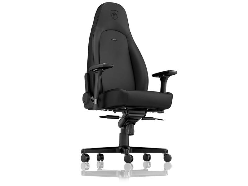 noblechairs Gaming-Stuhl ICON Black Edition Schwarz noblechairs ICON Gaming Chair Black Edition