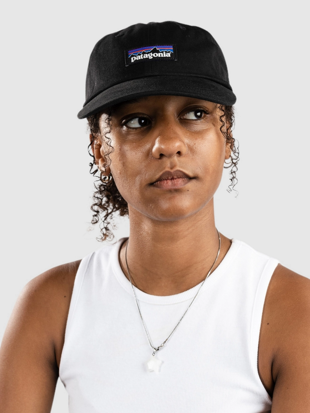 Patagonia P-6 Label Trad Cap black