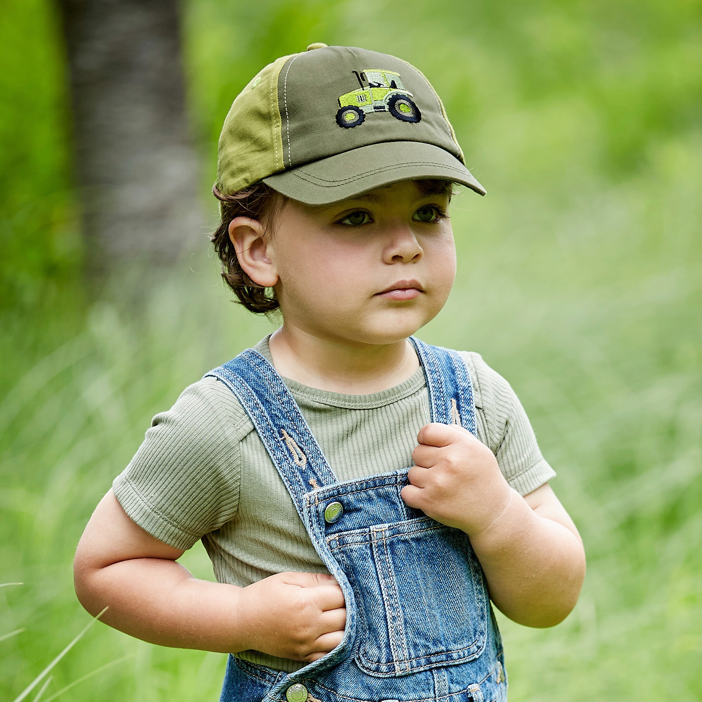 maximo Cap Traktor grün