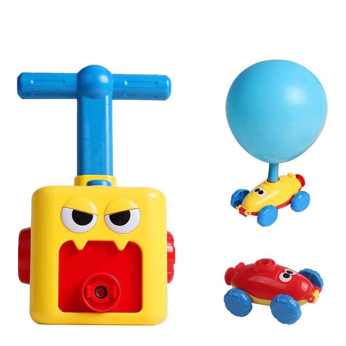 Starlyf® Kinderspielzeug mit Luftballons, Ballon Auto Spielzeug Balloon Racer