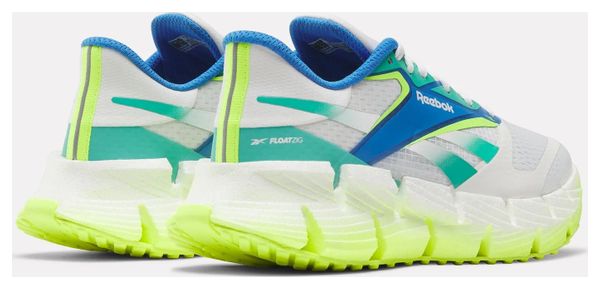 Chaussures de Running Reebok Floatzig 1 Blanc/Vert/Jaune Femme
