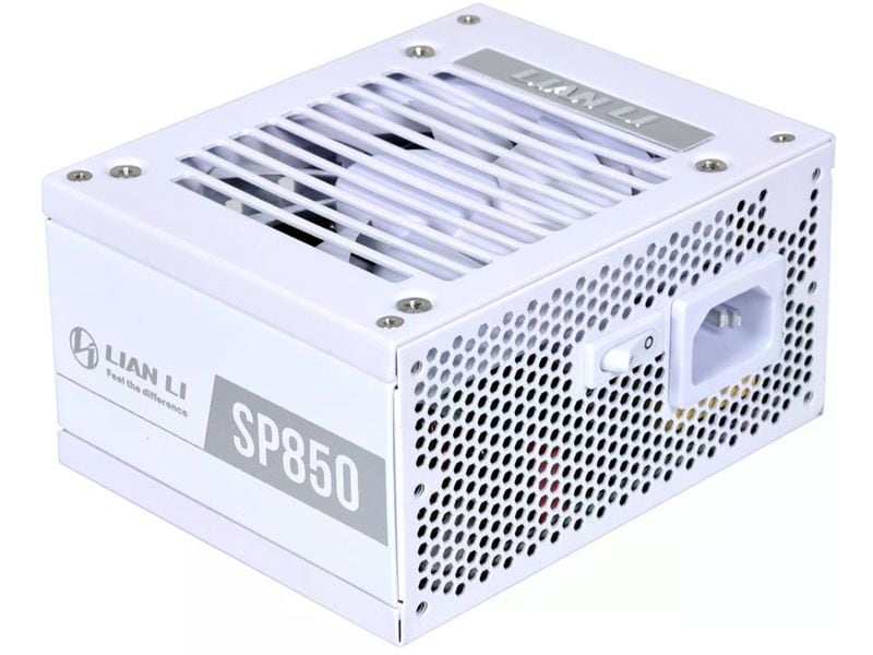 Lian Li Netzteil SFX SP850W Weiss Leistungsstarkes SFX-Netzteil mit 850 Watt