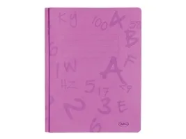 Arbejdsmappe Actual, A4, karton, pink, pakke a 100 stk.
