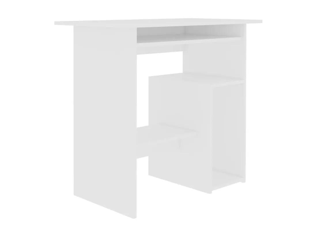 Bureau Blanc 80 x 45 x 74 cm Aggloméré