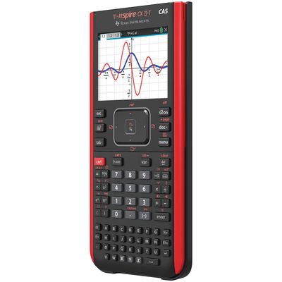 Calculatrice graphique TI-Nspire CX II-T CAS - mode examen intégré - Edition Python - précision algébrique