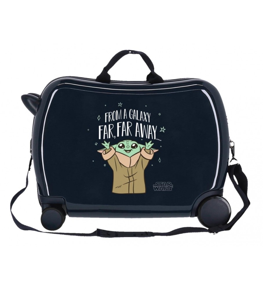 Mala infantil Disney Star Wars Far Away com 2 rodas multidirecionais