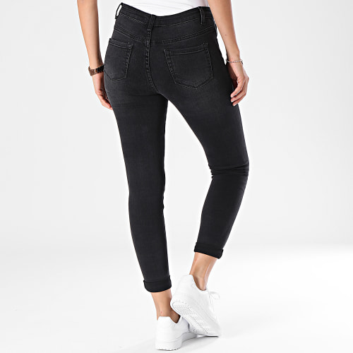 Jean Slim Femme Noir