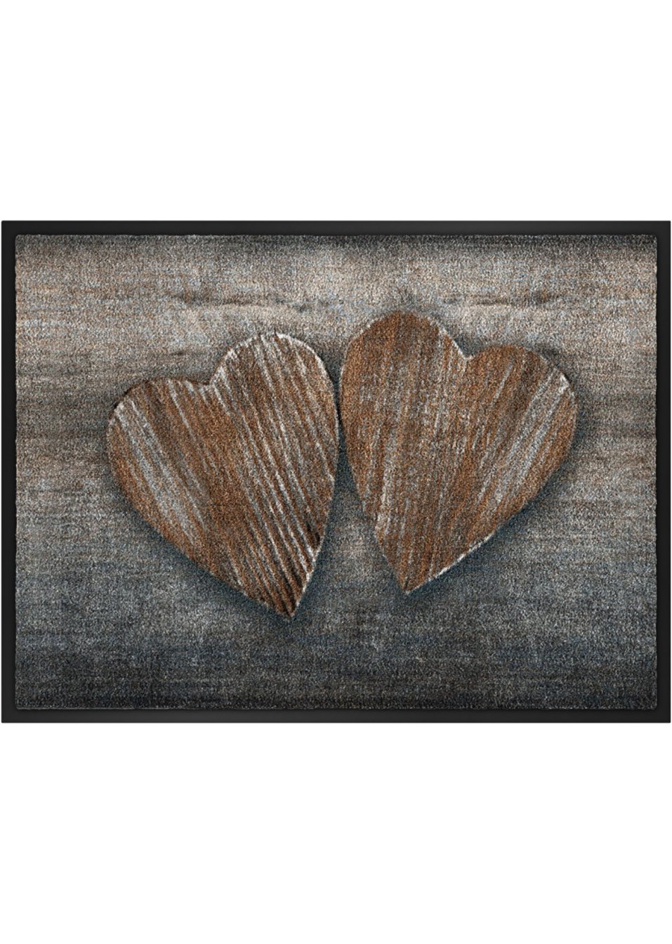 Tapis de protection motif cœur