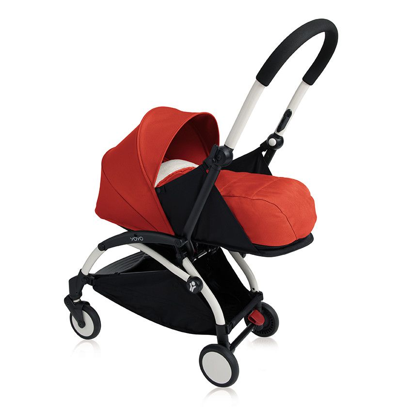 Pack couleur 0+ pour poussette YOYO+ - Rouge - Ecru
