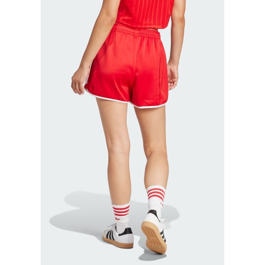 adidas Short Running Adicolor 3-Stripes Sprinter - Rouge/Blanc