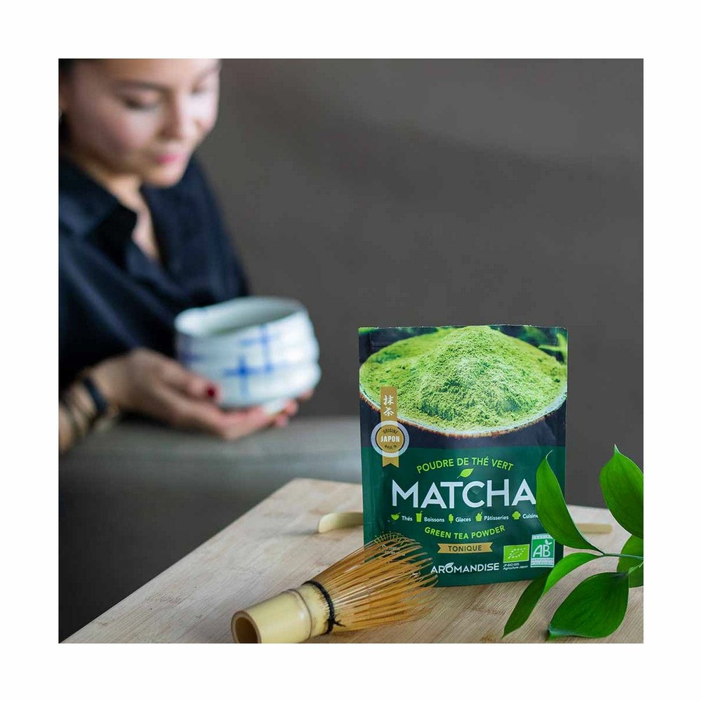 Thé vert bio matcha en poudre 250 g