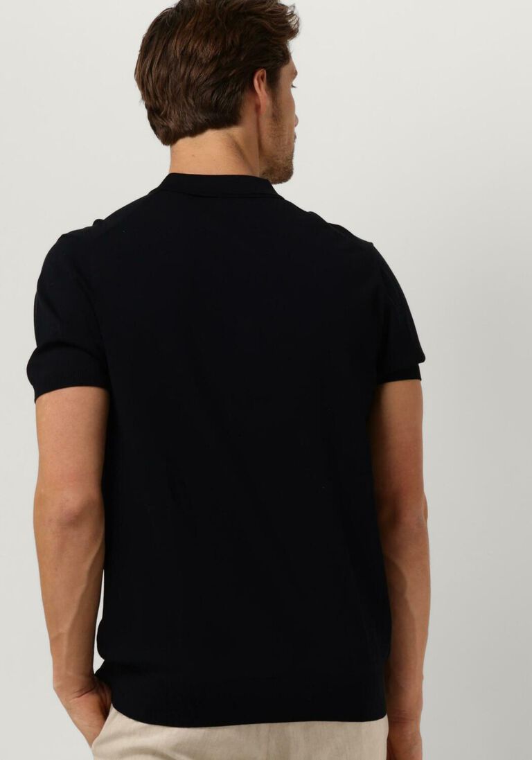 PROFUOMO donkerblauwe profuomo polo polo short sleeve