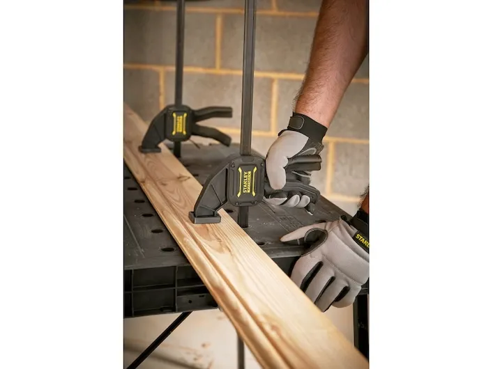 Black & Decker STST83492-1, Bærbar arbejdsbænk, Metal, Sort, 320 kg, 850 mm, 593 mm