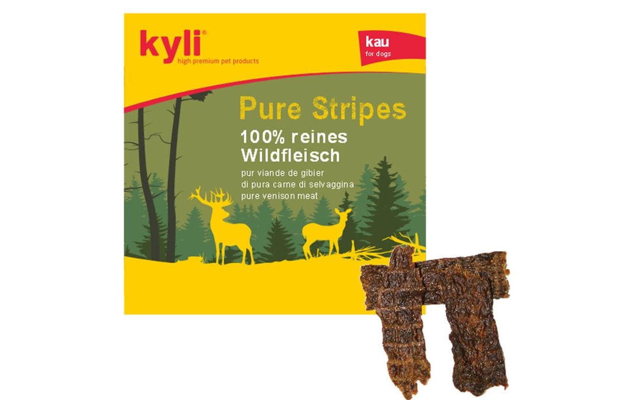 Kausnack Pure Stripes Wild, 150 gErgänzungsfuttermittel für Hunde