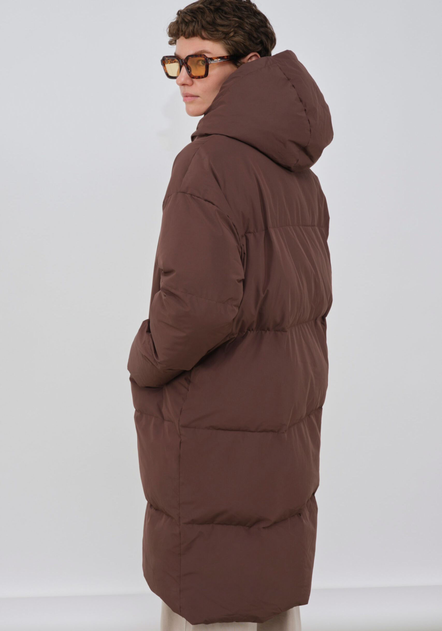 Embassy of Bricks and Logs Puffer-Coat Elphin French Roast