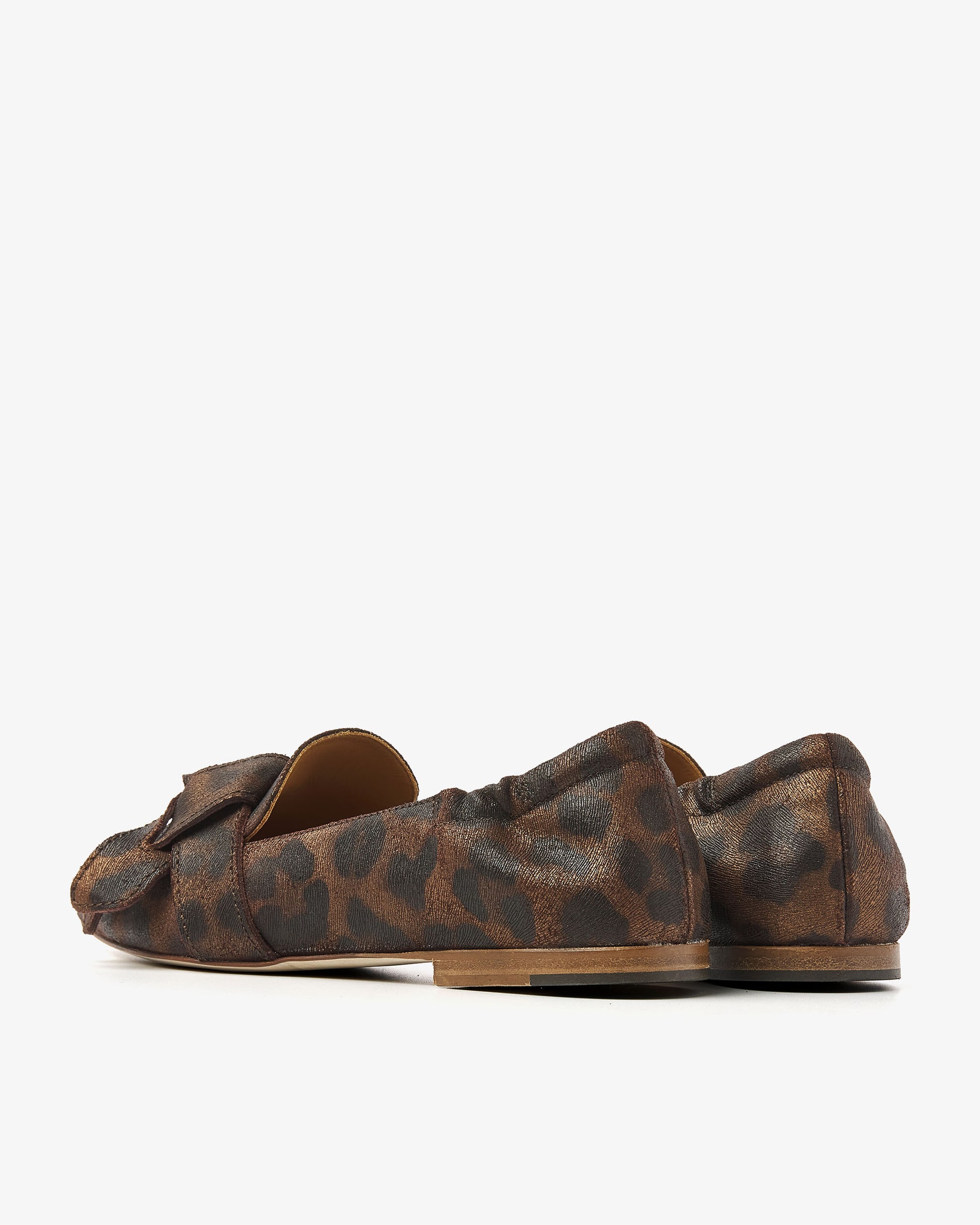 VIA VAI luipaardprint dames loafers Lola Rayne