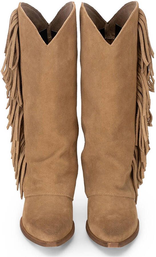 Haboob Joyce Laarzen Suède Dames Camel
