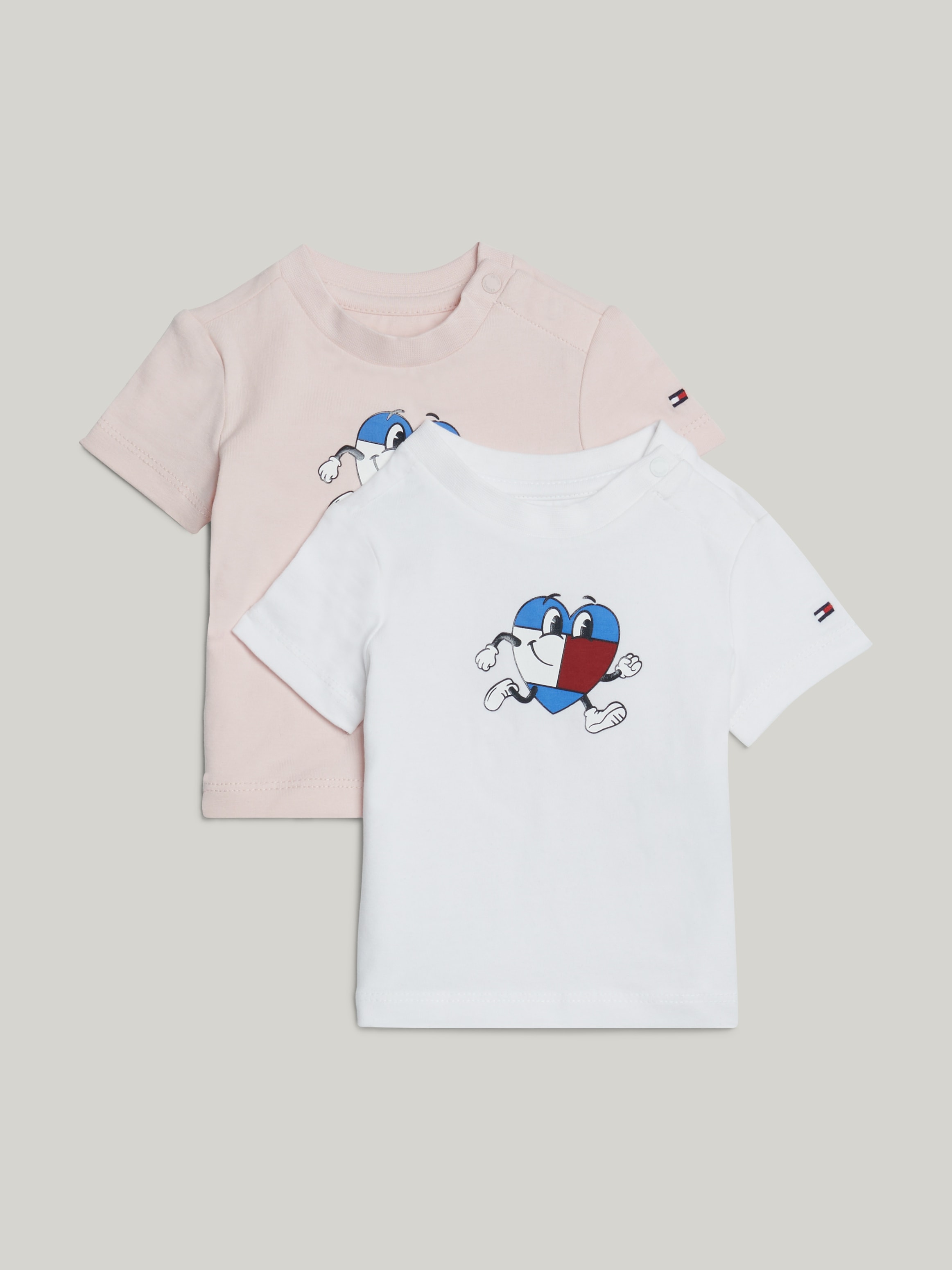 Tommy Hilfiger T-Shirt »BABY FLAG TEE 2 PACK GIFTBOX«, 2 Stk. Baby bis 2 Jahre