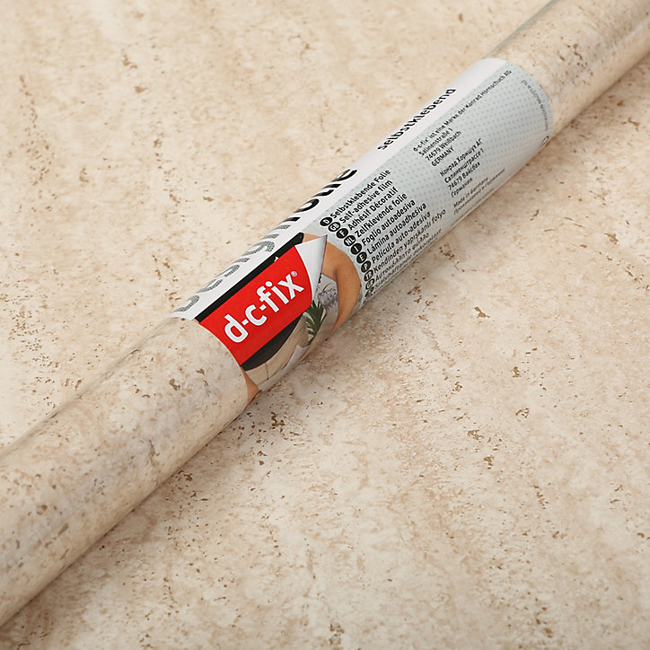 Adhésif décoratif d-c-fix® marbre Marmi Fontana beige 2m x 0.45m