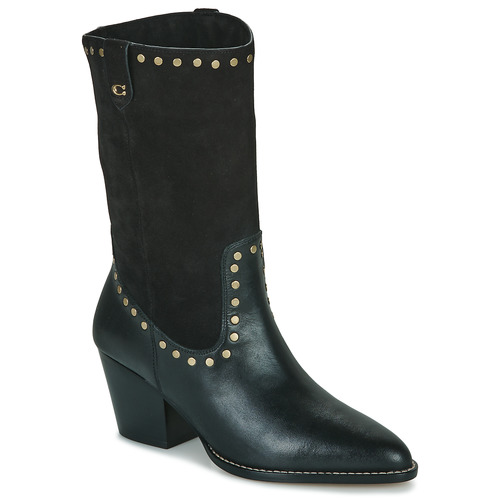 Coach - PHEOBE LEATHER BOOTIE Negro